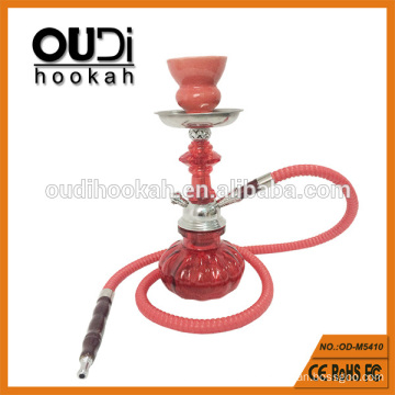 Small size one hose red pumpkin vase hookah shishia